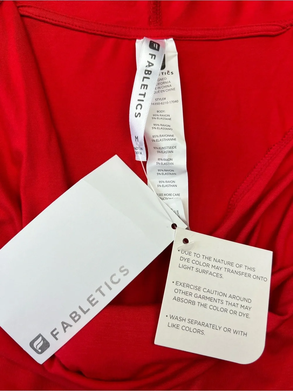 NWT Fabletics Hooded Ivana Cover Up Dress - Size Medium